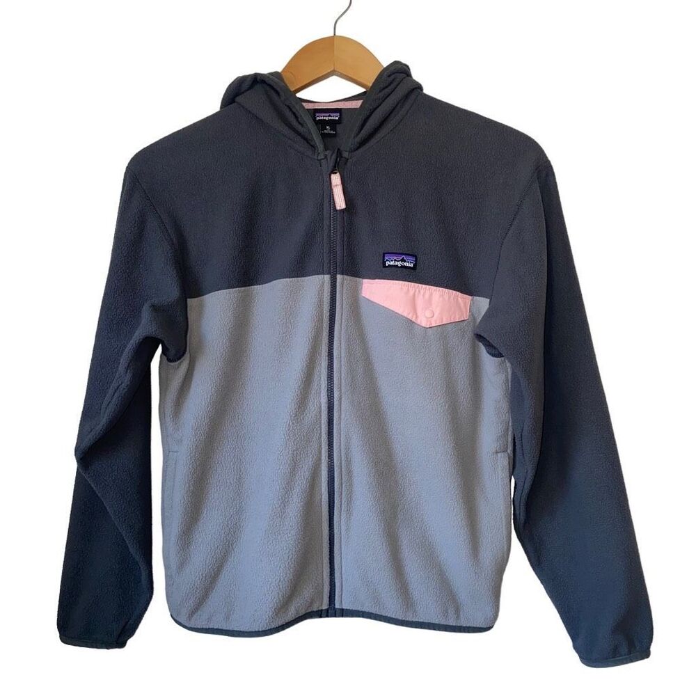 PATAGONIA GIRLS' MICRO D SNAP-T FLEECE JACKET